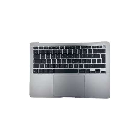 Topcase met toetsenbord EU / NL (Space Grey) voor Apple MacBook Air 13-inch A2337 M1 