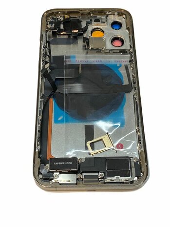 Complete achterkant behuizing met small parts voor Apple iPhone 13 Pro Max Goud