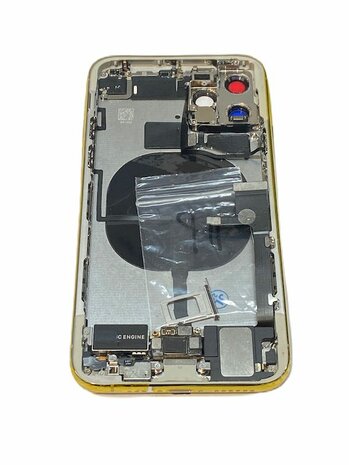 Complete achterkant met smallparts voor Apple iPhone 11 Pro Zilver