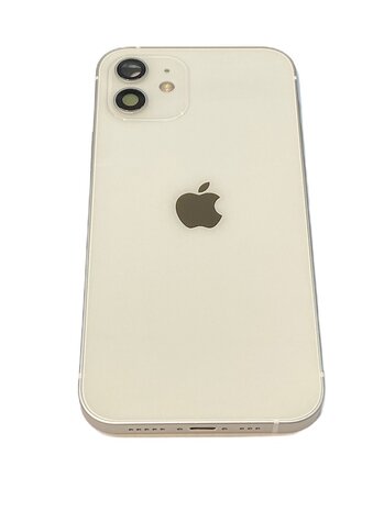 Complete achterkant met smallparts voor Apple iPhone 12 Wit