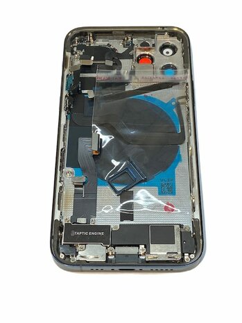 Complete achterkant met smallparts voor Apple iPhone 12 Pro Oceaan Blauw