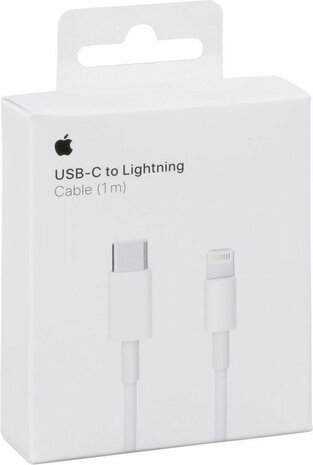 Apple USB-C naar lightning kabel voor iPhone en iPad 1M