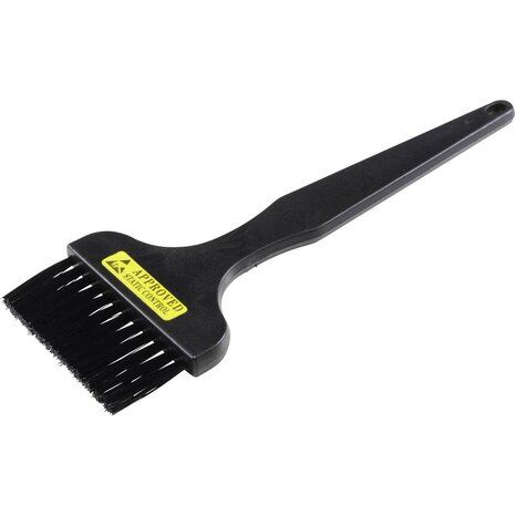ESD kwast (l x b x h) 145 x 61 x 7mm zwart