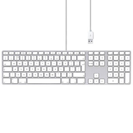 Nieuw en geseald bedraad Apple keyboard / toetsenbord met numeriek gedeelte - EU QWERTY Lay-out