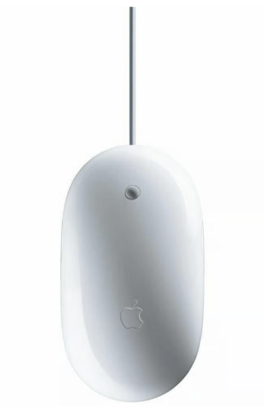 Apple Mighty Mouse / Muis (bedraad) (refurbished) voor Apple MacBook, Mac mini en iMac