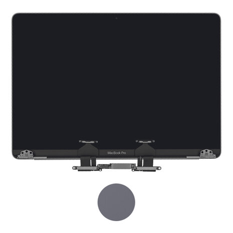 Origineel scherm (Space Grey) voor MacBook Pro Retina 13-inch A2338 M1 / M2 Gebruikt