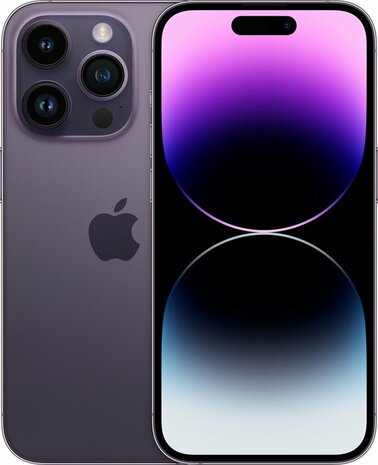 iPhone 14 Pro 128GB - Dieppaars- A-Grade | 100% (originele) batterijcapaciteit