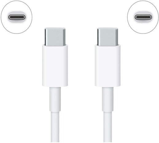 Refurbished originele USB-C naar USB-C kabel voor iPhones en iPads 1 meter