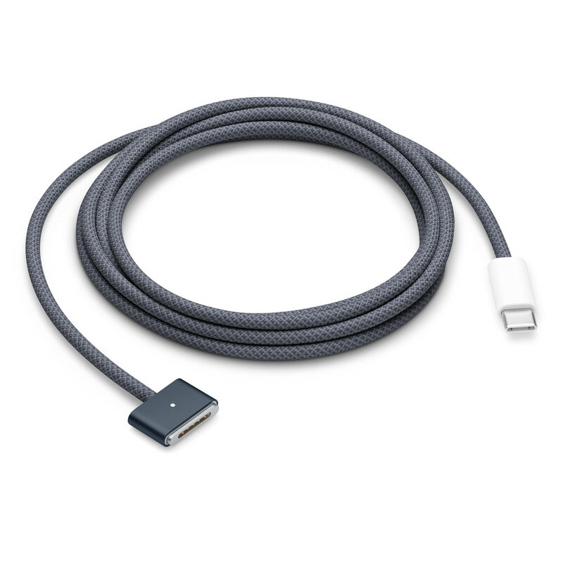 Apple USB‑C naar MagSafe 3 kabel (2 meter) | Middernacht  Apple USB‑C naar MagSafe 3 kabel (2 meter) | Middernacht