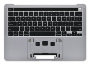 Topcase met keyboard EU / NL + Touch Bar (Space Grey) (refurbished) voor Apple MacBook Pro Retina 13-inch A2289