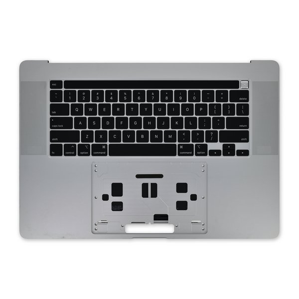 Topcase met toetsenbord EU / NL + Touch Bar (Space Grey) (refurbished) voor Apple MacBook Pro Retina 16-inch A2141
