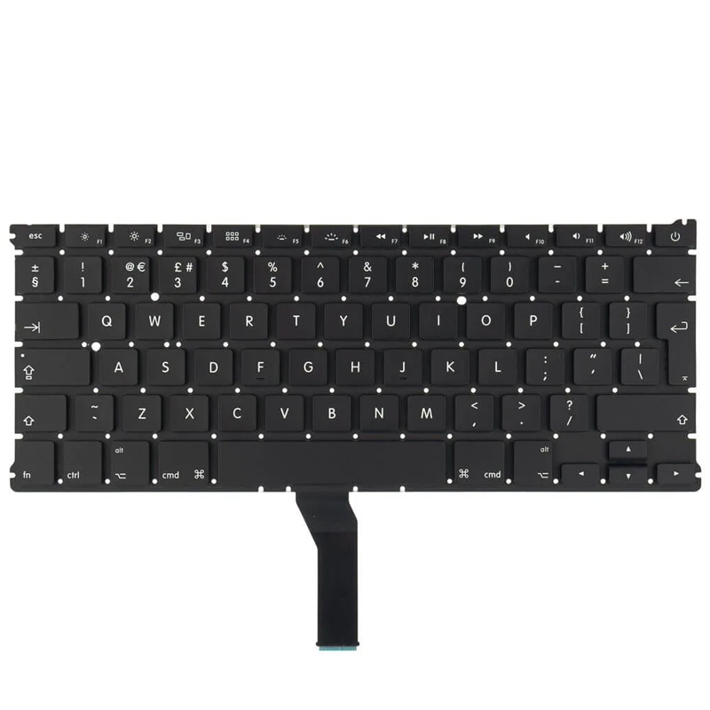 Keyboard / toetsenbord EU / NL voor Apple MacBook Air 13-inch A1369 en A1466 jaar 