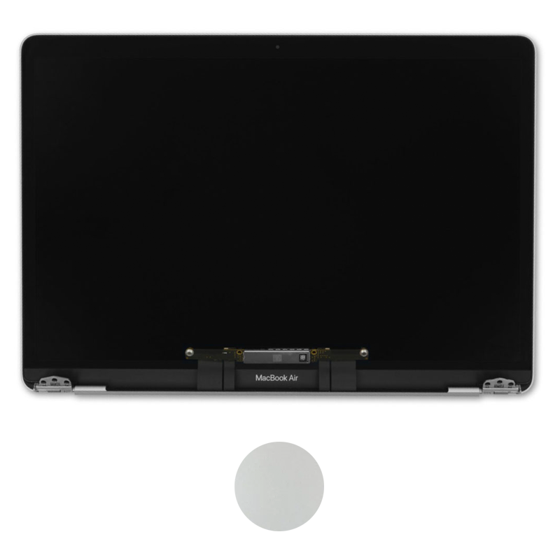 Retina display / scherm (Zilver) voor Apple MacBook Air 13-inch A1932 jaar 2019 en A2179