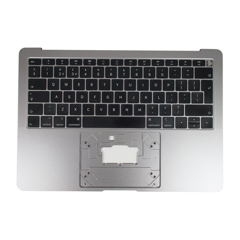 Topcase met toetsenbord EU / NL (Zilver) voor Apple MacBook Air 13-inch A1932