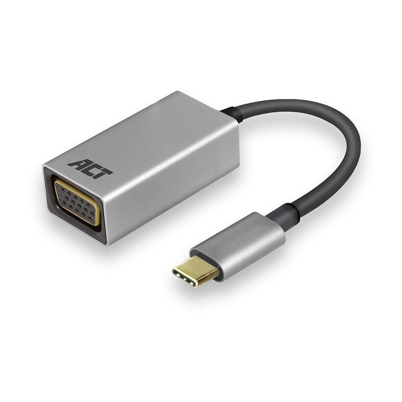 ACT USB-C naar VGA adapter