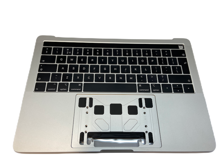 Topcase met toetsenbord EU / NL + batterij (Zilver) voor Apple MacBook Pro Retina 13-inch A2159