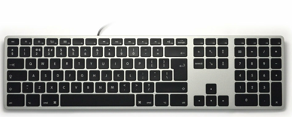 Matias Keyboard / toetsenbord EU (refurbished) voor Apple MacBook, Mac mini en iMac