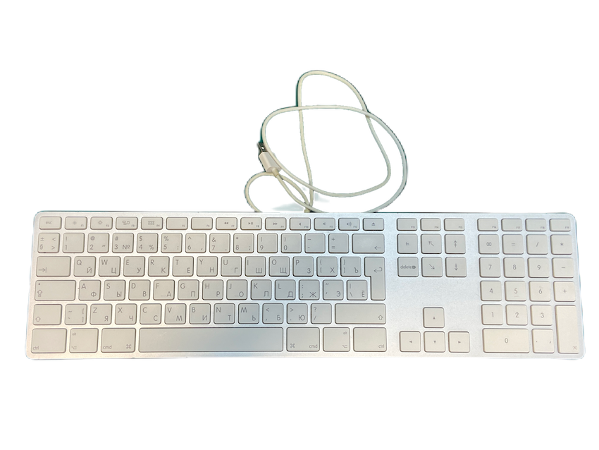 Apple keyboard / toetsenbord RU (refurbished) voor Apple MacBook, Mac mini en iMac