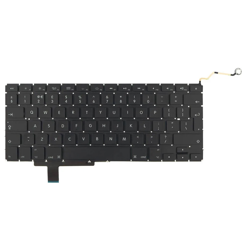 Keyboard / toetsenbord EU / NL voor Apple MacBook Pro 17-inch A1297 jaar 2009 t/m 2011
