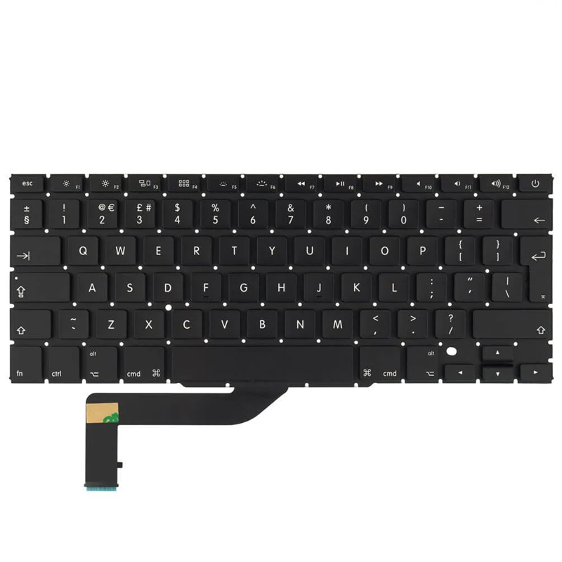 Keyboard / toetsenbord EU / NL voor Apple MacBook Pro Retina 15-inch A1398 