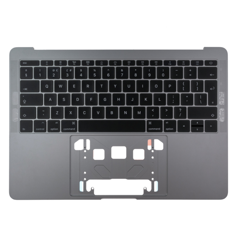 Topcase met toetsenbord EU / NL (Space Grey) voor Apple MacBook Pro Retina 13-inch A1708