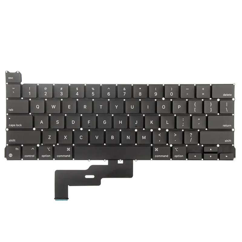 Keyboard / toetsenbord US voor Apple MacBook Pro Retina 13-inch A2289 jaar 2020