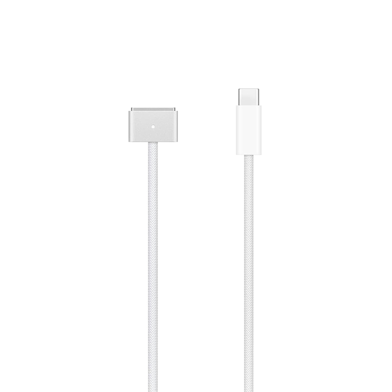 Apple USB-C naar MagSafe 3 Kabel 2M (Wit) voor Apple MacBook (met MagSafe 3 aansluiting)