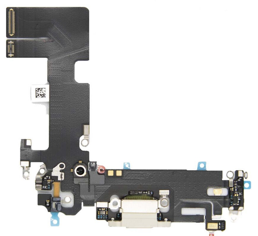 Dock Connector oplaad poort voor iPhone 13 Sterren licht wit