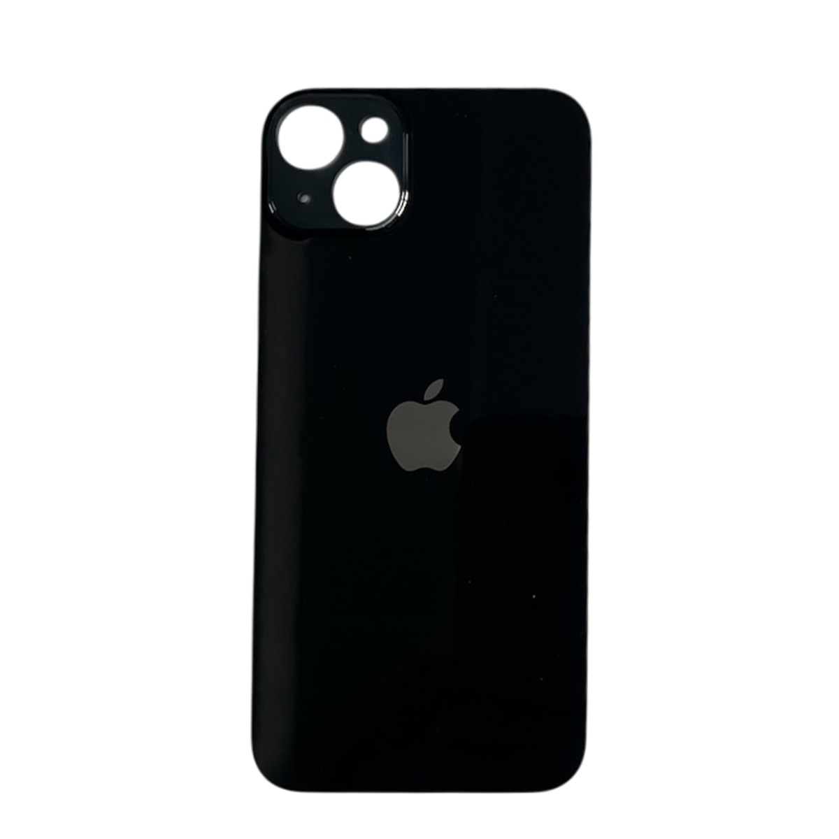 B2B only - Glazen achterkant / back cover glas voor Apple iPhone 14 Middernacht (Zwart)