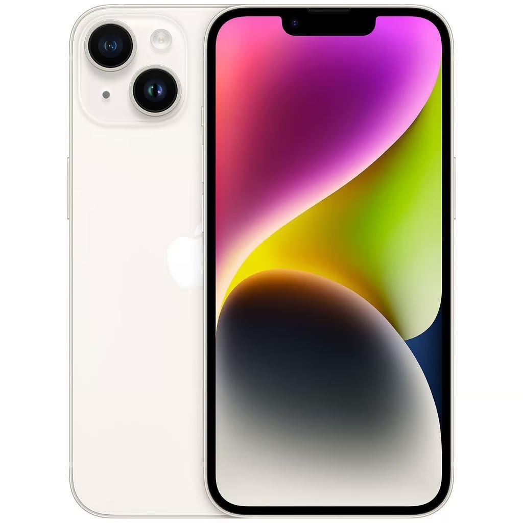Refurbished iPhone 14 - 128GB - Sterrenlicht - A-Grade | 100% batterijconditie
