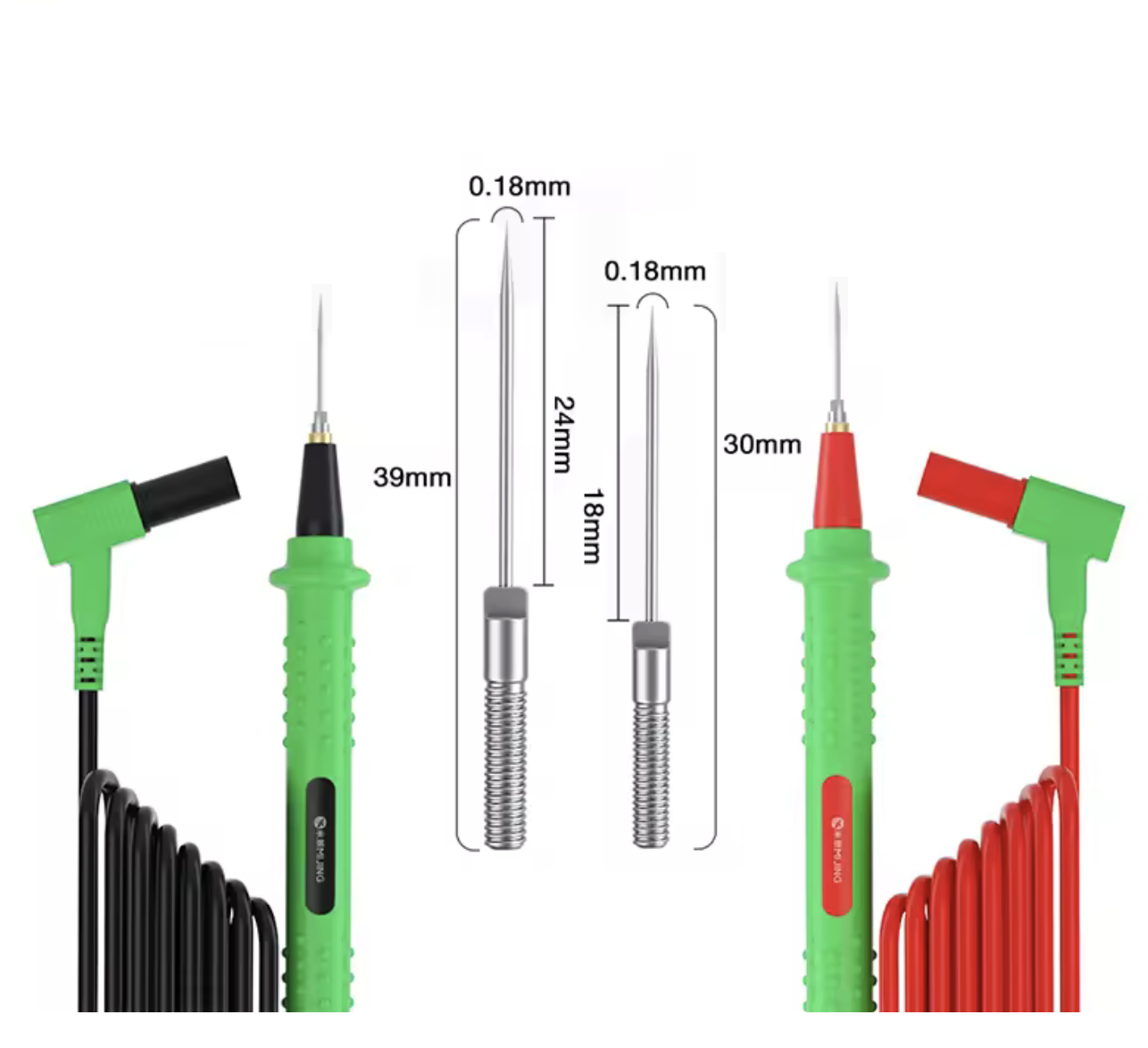 Naaldtip Super Geleidende Multimeter Meetsnoer - Microsoldeerwerk