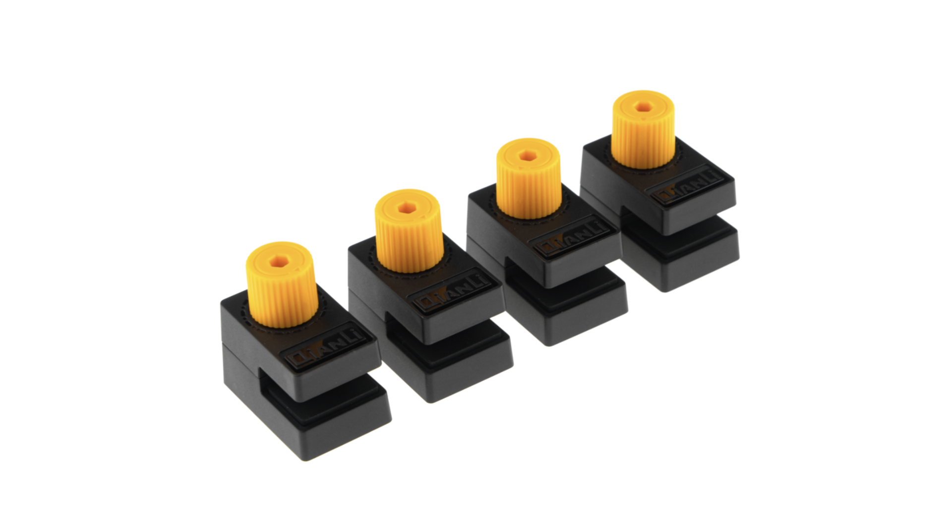 Lijm /scherm klemmen | 4 stuks