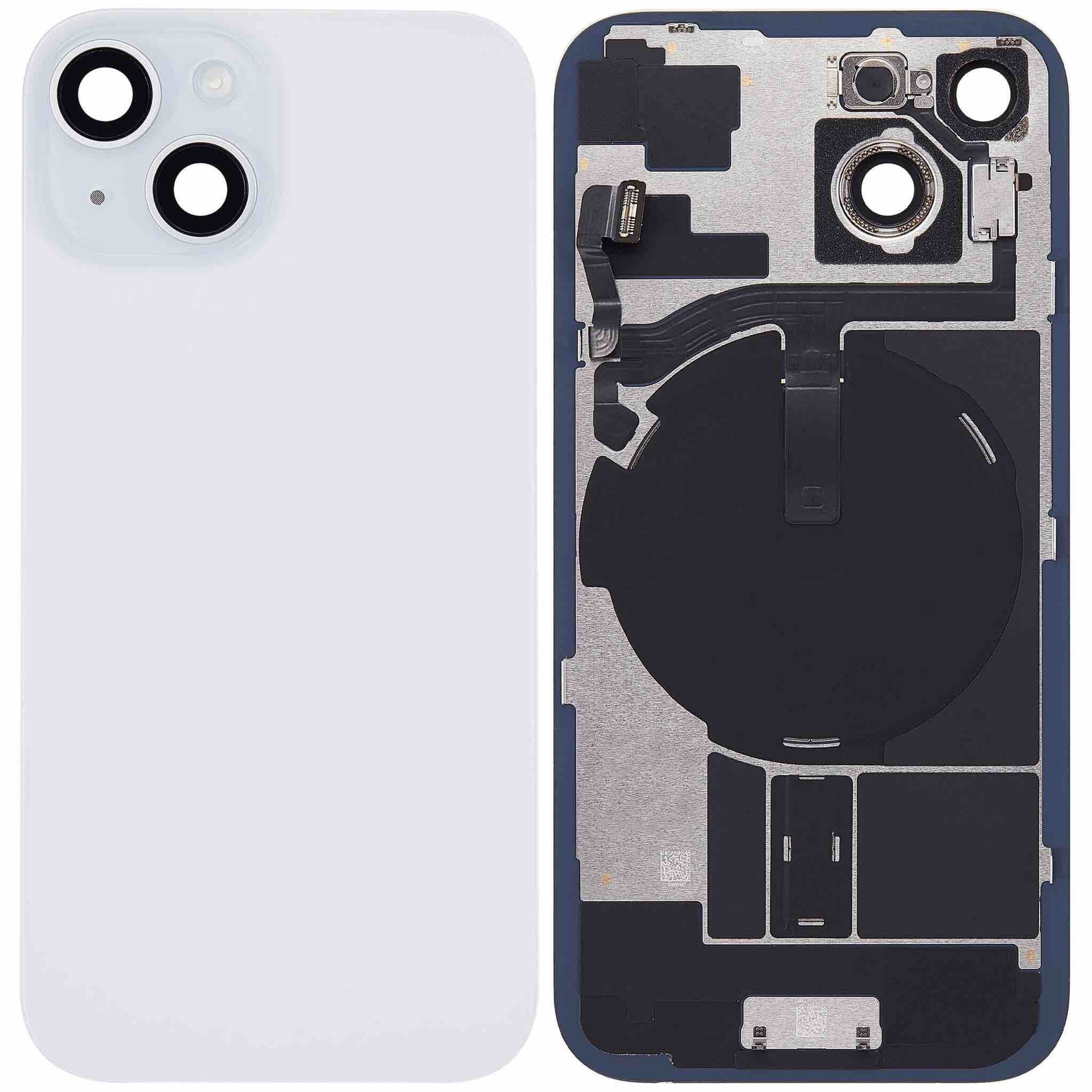 Originele pulled achterkant met wireless charging voor iPhone 15 Blauw