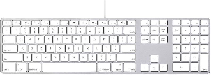 Nieuw en geseald bedraad Apple keyboard / toetsenbord met numeriek gedeelte - US QWERTY Lay-out