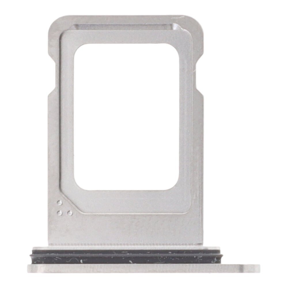 Simkaart houder voor iPhone 15 Pro  en 15 Pro Max wit