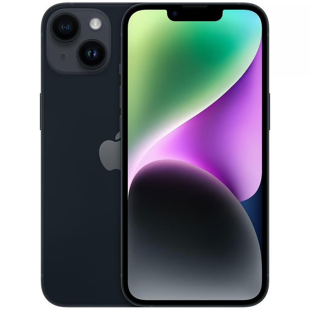 iPhone 14 128GB - Middernacht Zwart - C-Grade | 87% batterijconditie