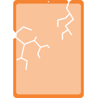 Glas / digitizer vervanging voor iPad (10.9-inch) (11de generatie) (A16) (2025)