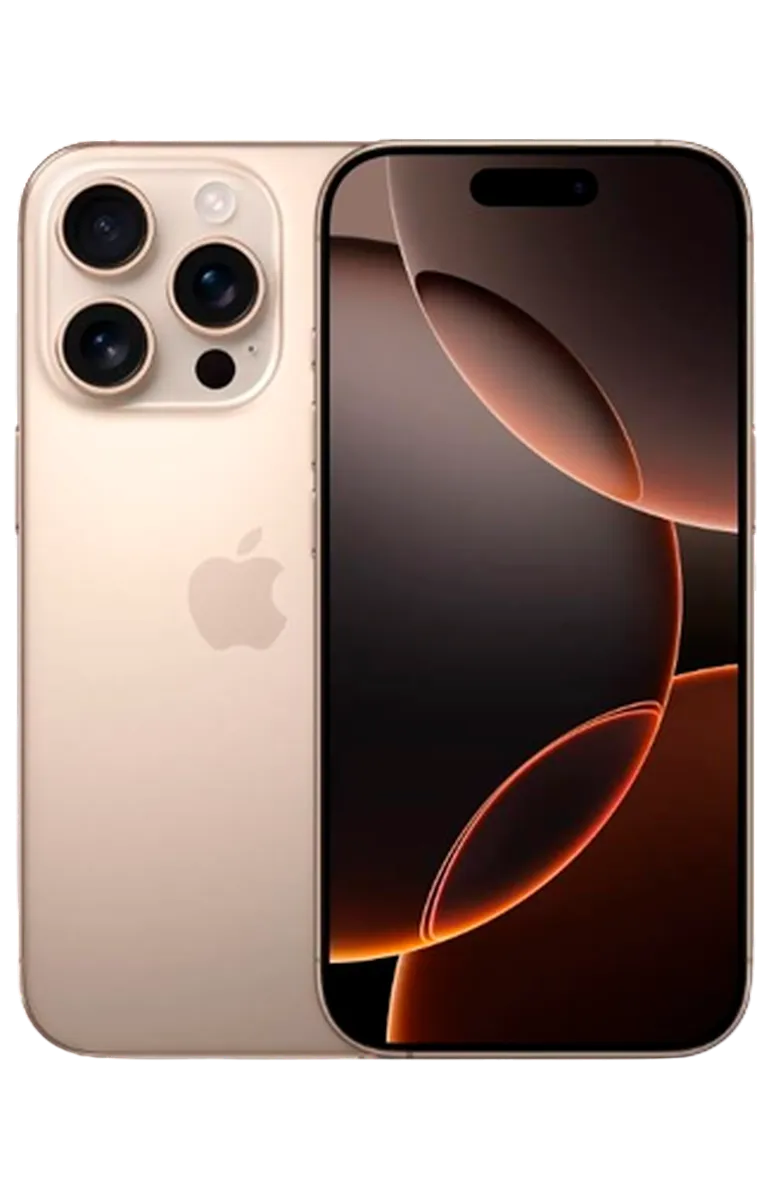 iPhone 16 Pro 128GB - Naturel Desert Titanium - A-Grade | 100% (originele) batterijcapaciteit