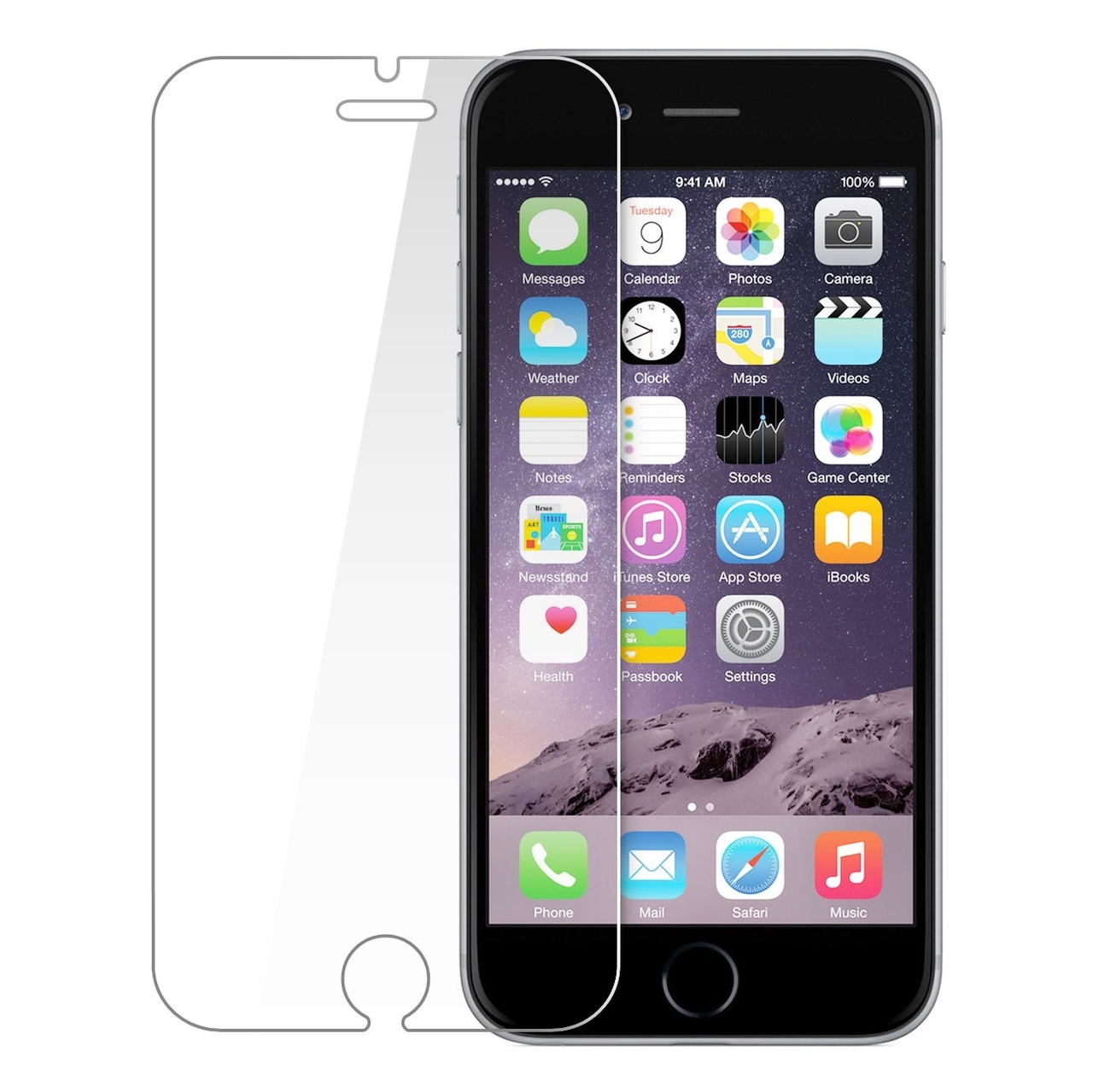 Apple iPhone 6(s) Plus 7 plus en 8 plus Tempered Glass Screen Protector