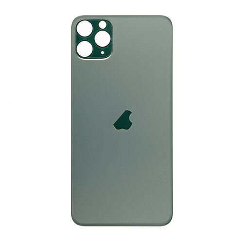 Achterkant back cover glas met logo voor Apple iPhone 11 Pro Midnight Green Appleparts, de
