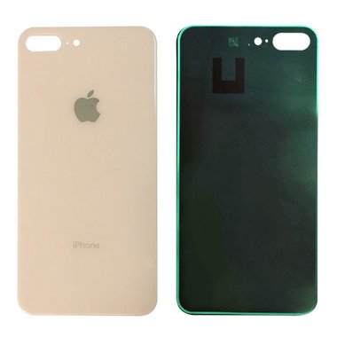 Achterkant back cover glas met logo voor Apple iPhone 8 Plus Rosé Gold