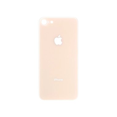 Achterkant back cover glas met logo voor Apple iPhone 8  Rosé Gold