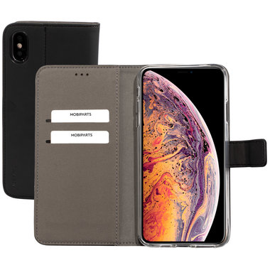 Mobiparts Premium Wallet TPU Case Apple iPhone XS Max Black