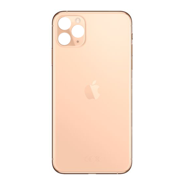 Achterkant back cover glas met logo voor Apple iPhone 11 Pro Max Gold