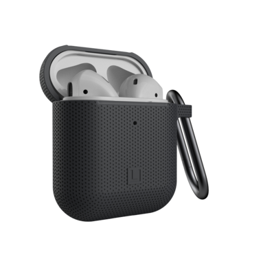U Dot silicone Case Zwart voor de AirPods 1/2
