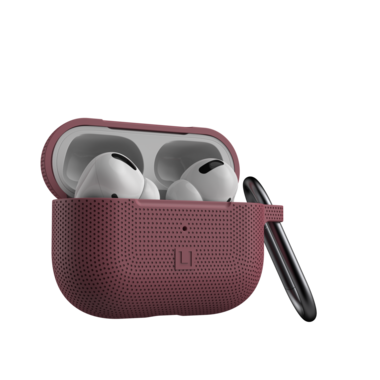 U Dot silicone Case Aubergine voor de AirPods Pro