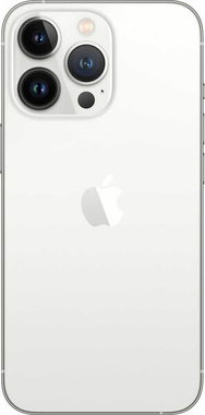 Achterkant back cover glas met logo voor Apple iPhone 13 Pro Wit