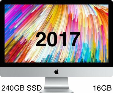 Refurbished Apple iMac 21,5-inch 2017 - 2,3Ghz i5, 16GB RAM en 240GB SSD