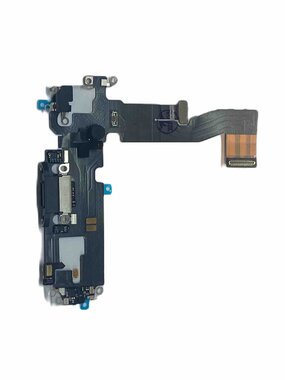 Dock Connector laadpoort voor de Apple iPhone 12 zwart