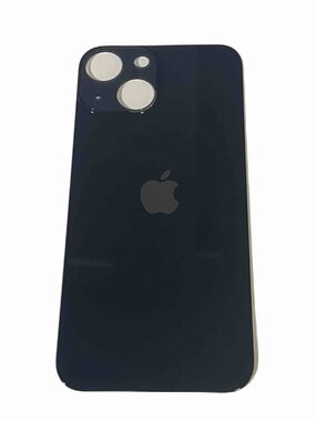 B2B only: Achterkant back cover glas met logo voor Apple iPhone 13 Mini Midnight